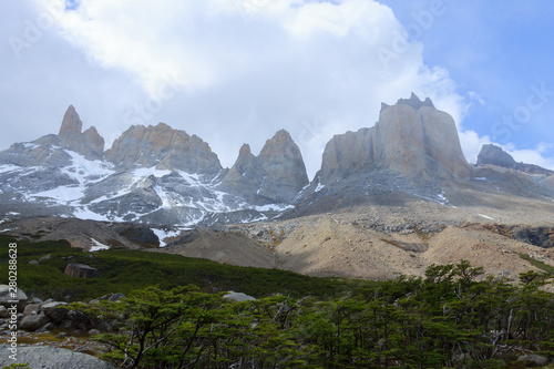 French Valley landscape, Torres del Paine, Chile