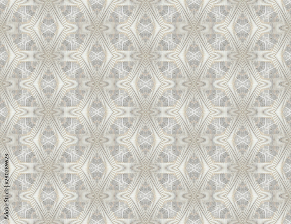 Seamless abstract raster pattern with dark and light lines with rhombuses and circles with motif fabric texture Seamless abstract raster pattern with dark and light lines with rhombuses and circles with motif fabric texture