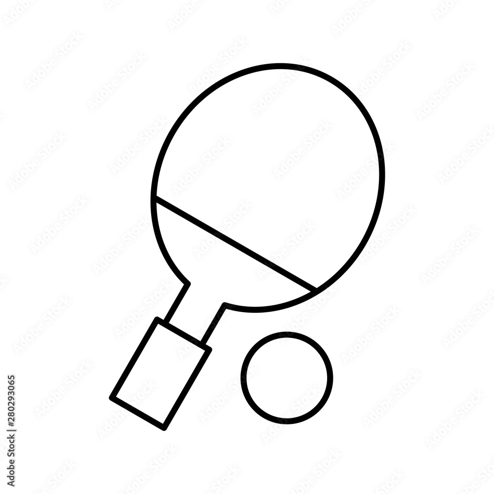 Table Tennis icon for your project Table Tennis icon for your project