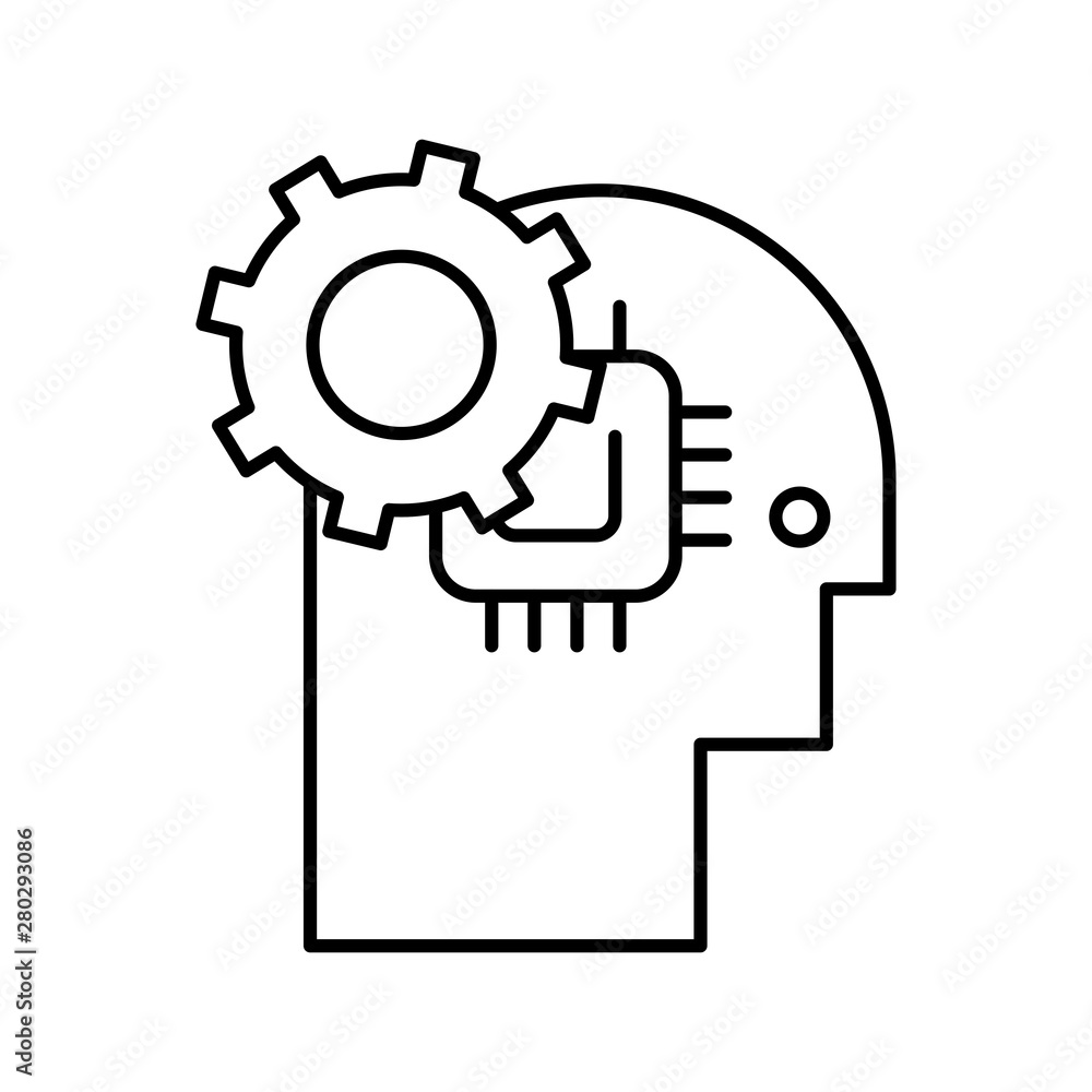Micro Mind icon for your project Micro Mind icon for your project