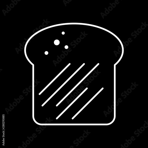 Bread icon for your project