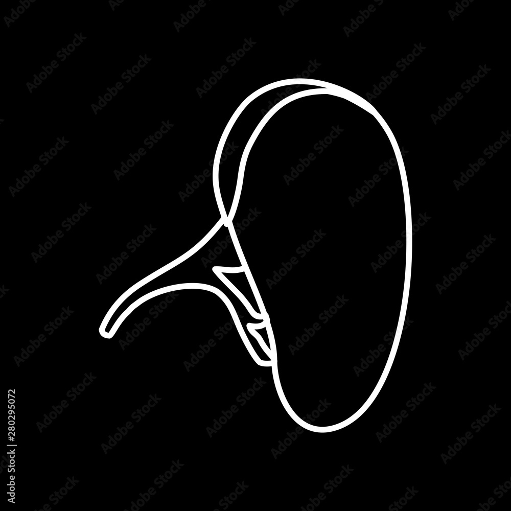 Obraz premium Spleen icon for your project