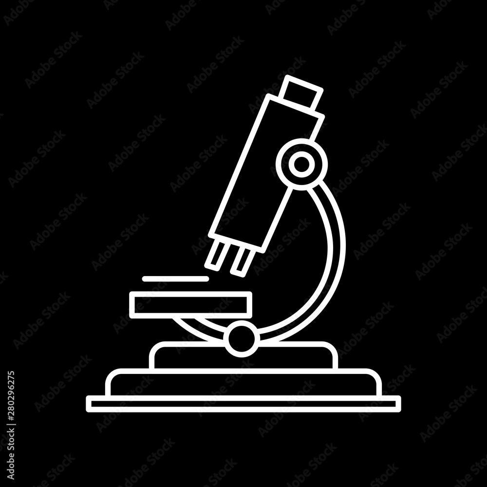 Microscope icon for your project Microscope icon for your project