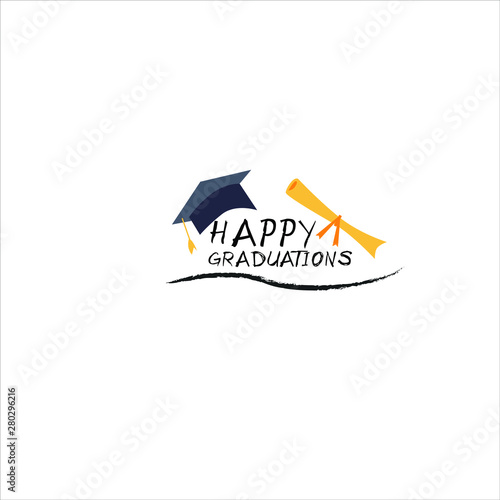 happy graduation background