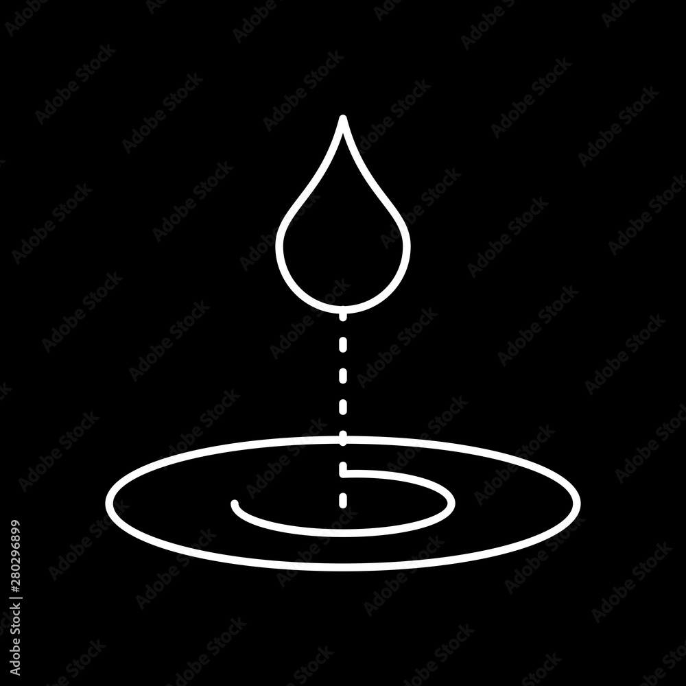 Water Droplet icon for your project Water Droplet icon for your project
