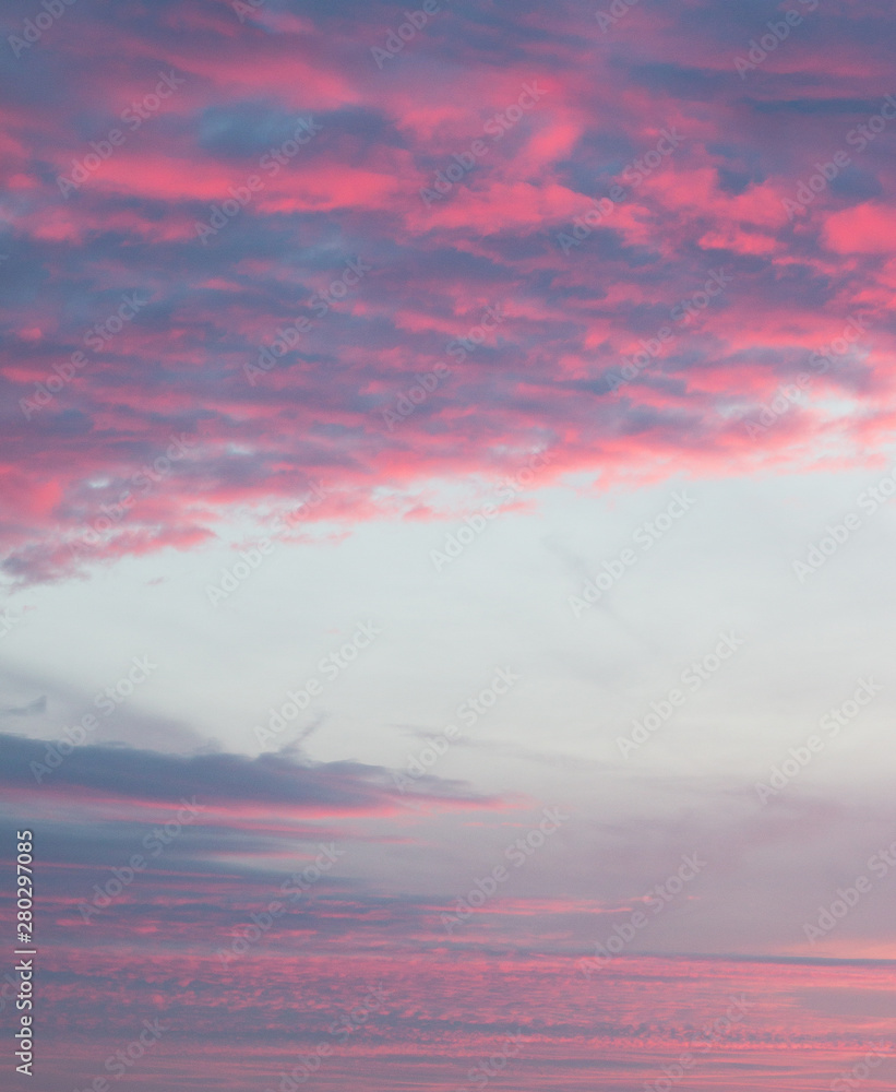 fiery magenta and blue sunset fiery magenta and blue sunset