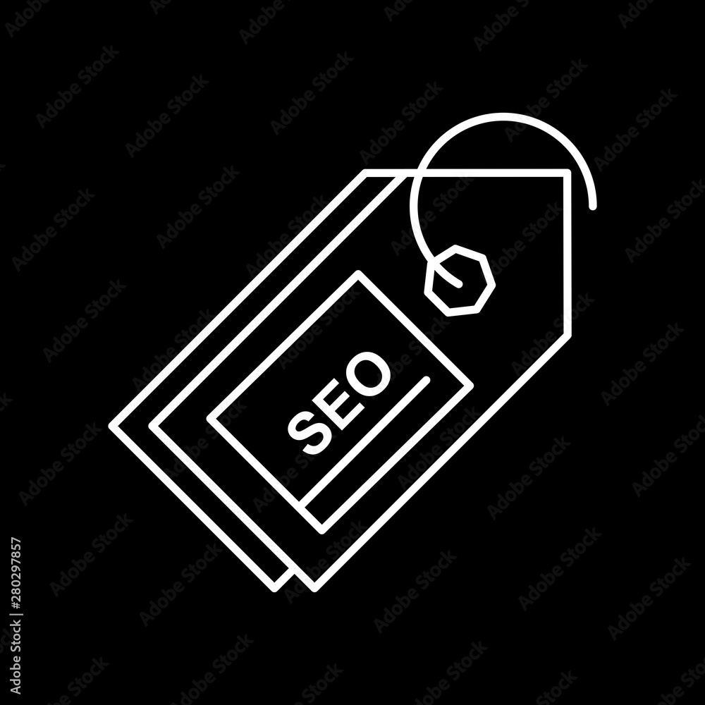 Seo Tag icon for your project