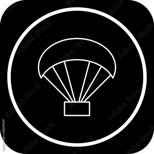 Paraglider icon for your project