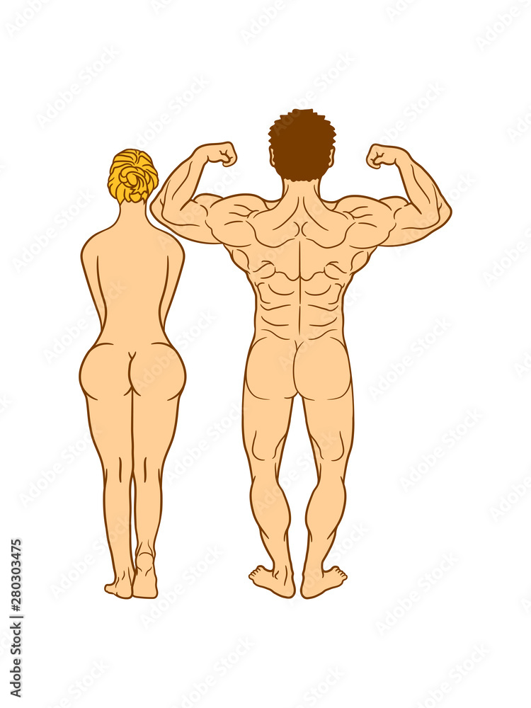 Muskeln nackt frauen Nackt Muskel
