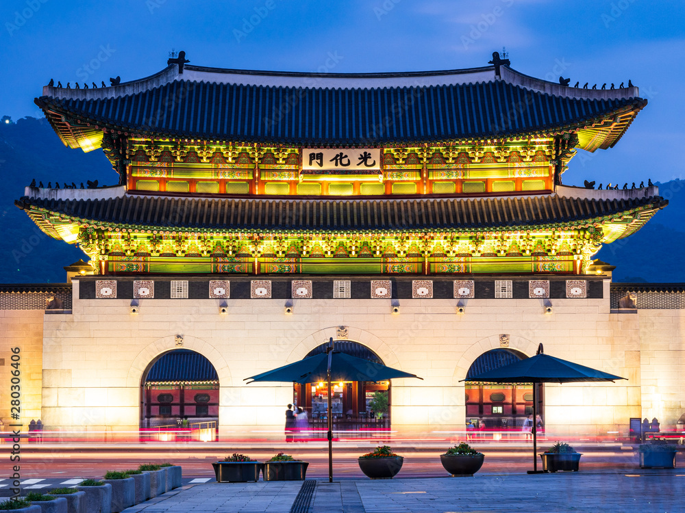Fototapeta premium ソウル 光化門