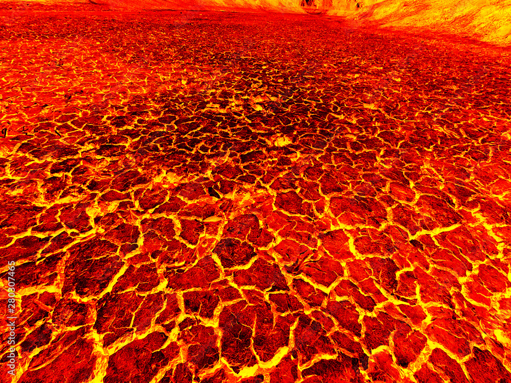 The surface of the lava. background The surface of the lava. background