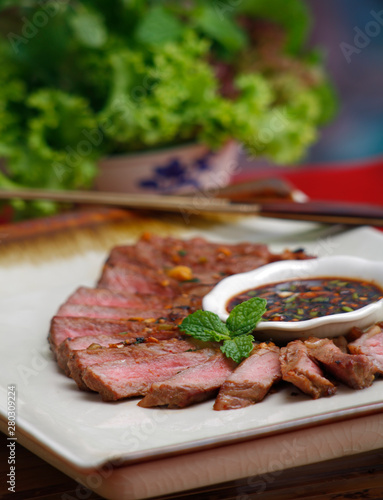 Asian Barbecue. Beef - Studio