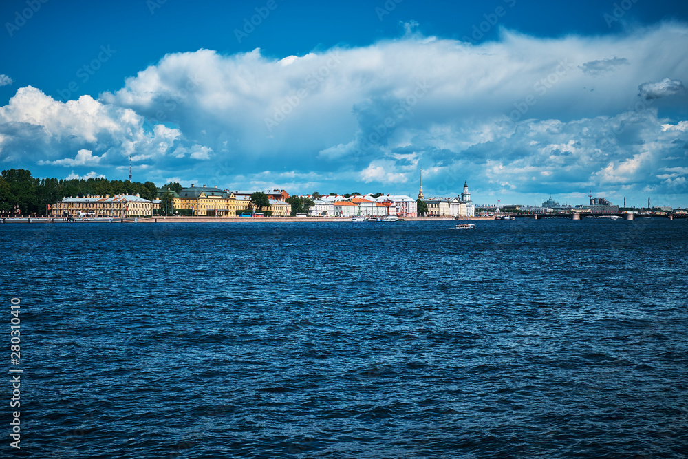 view of the city Sankt Petersburg