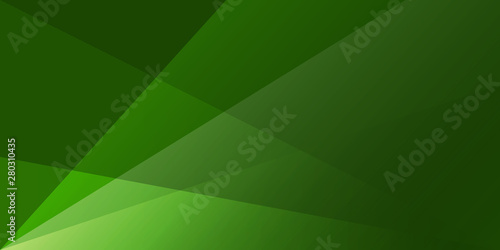 abstract green background with white transparent layers