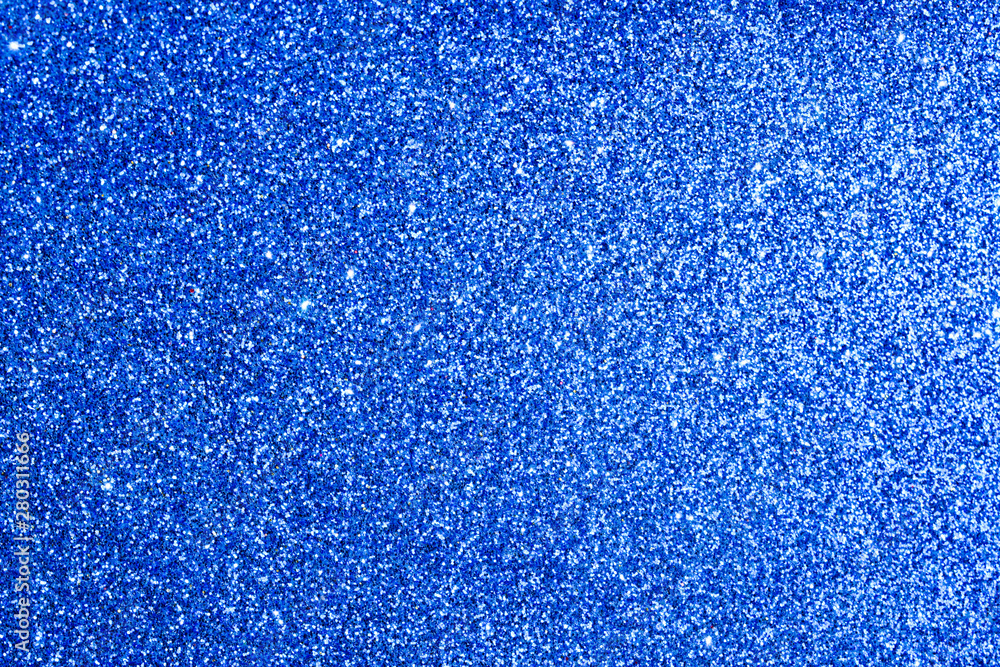 Obraz premium sparkle of blue glitter abstarct background
