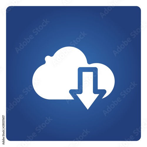 cloud download, update and install icons 