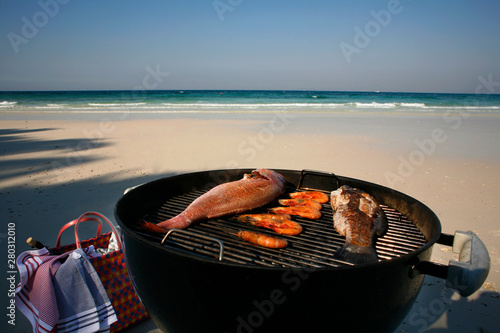 Asian Barbecue. Seafood - Pattaya