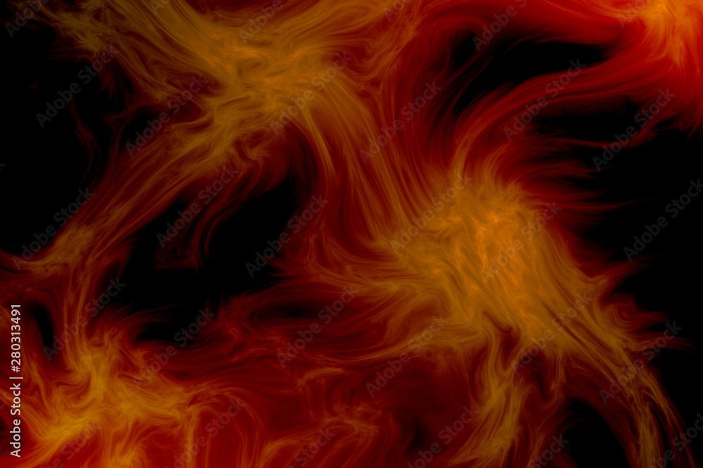 Red fire dynamic flowing abstract background texture