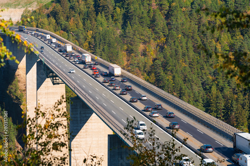 Europabrücke am Brenner photo