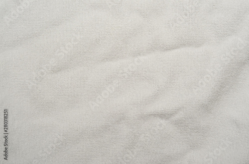 Wallpaper Mural Wrinkled white towel background. texture of bright white bath towel Torontodigital.ca