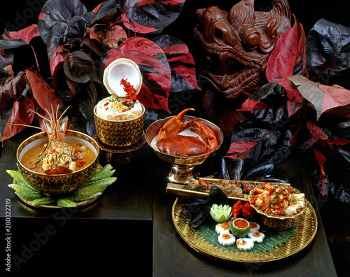 Thai Seafood. Display - Studio