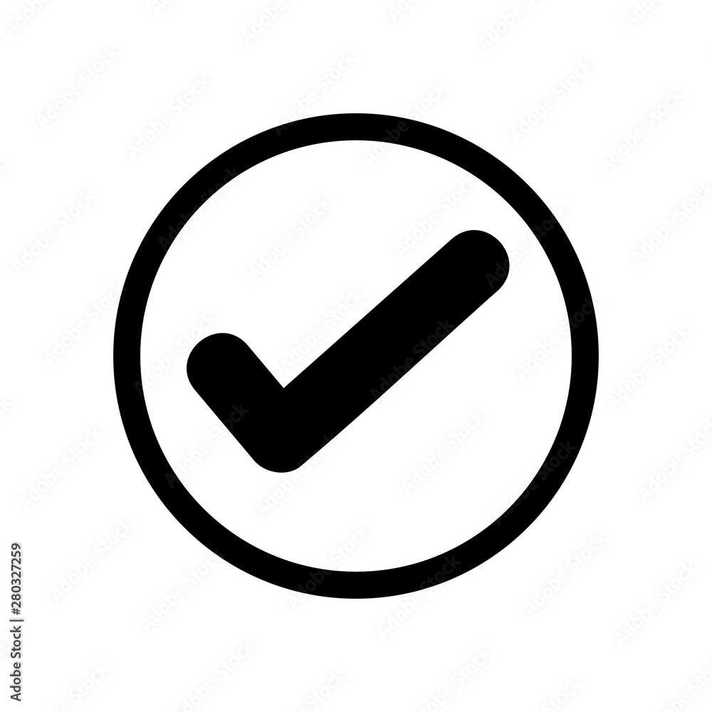 Chek icon for your project Stock Vector | Adobe Stock
