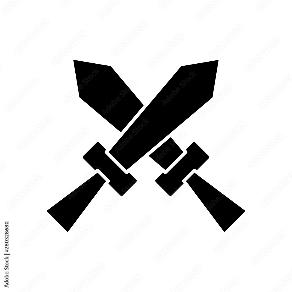 Obraz premium Pirate Sword icon for your project