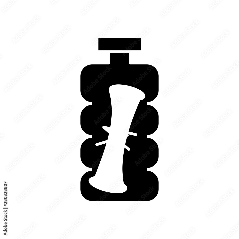 Scroll in Bottle icon for your project Scroll in Bottle icon for your project