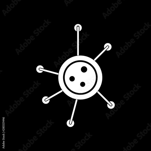 Virus icon for your project