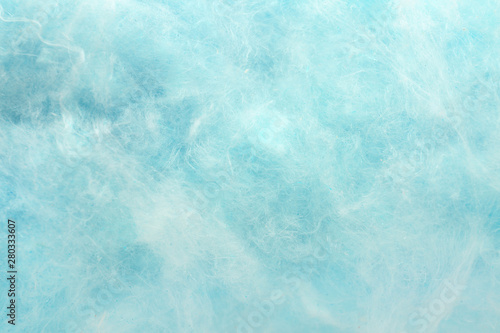 Texture of cotton candy, closeup photo