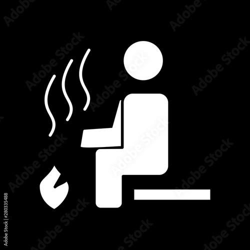 Steam Room icon for your project
