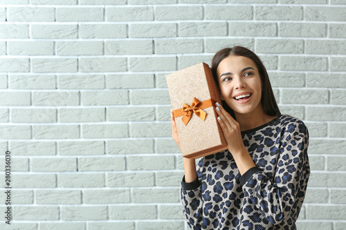 Beautiful young woman with ...