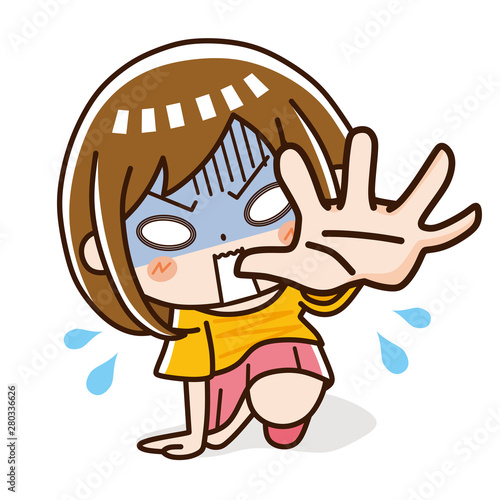 不幸な女性