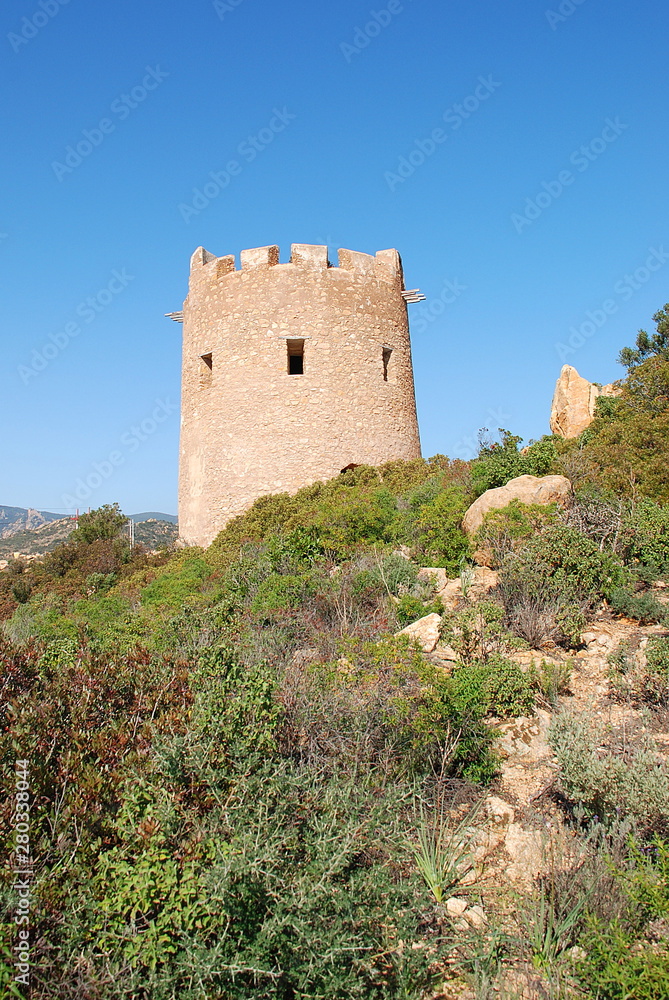 Torre Murtas, Villaputzu, Sardegna, Italia