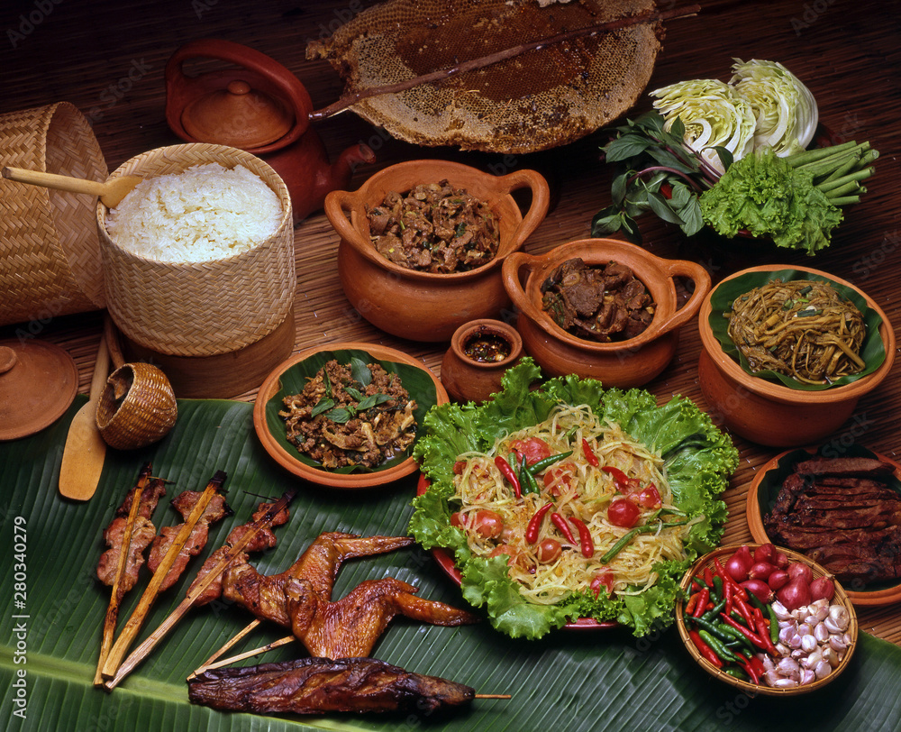 Fotografie Thai Food. Somtum - Studio