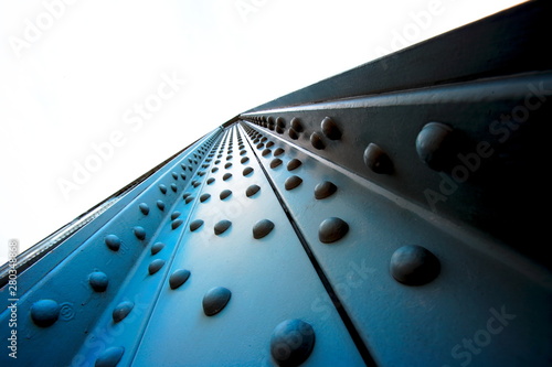 Structural steel bridge 