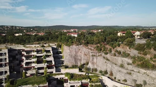 Porto piccolo aerial view