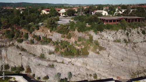 Porto piccolo aerial view