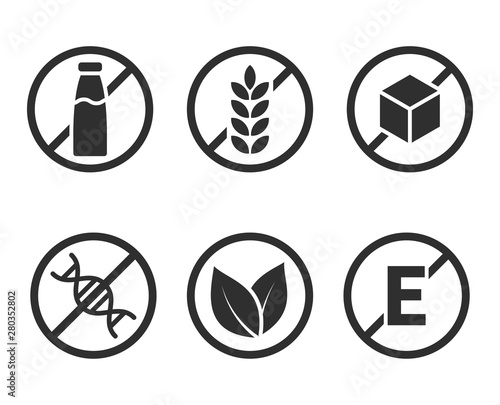 Set of product icons