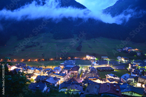 Sonnenuntergang in Ischgl - Tirol