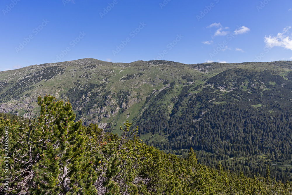Fototapeta premium Trail for The Stinky from area of Tiha Rila, Rila mountain, Bulgaria