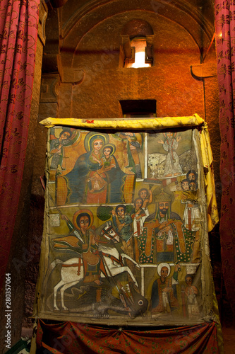 Iglesias de Lalibela, Lalibela, Etiopia, Africa photo