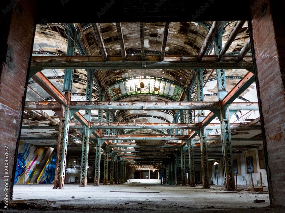 Usine abandonnée urbex proche de Toulouse Stock Photo Adobe Stock