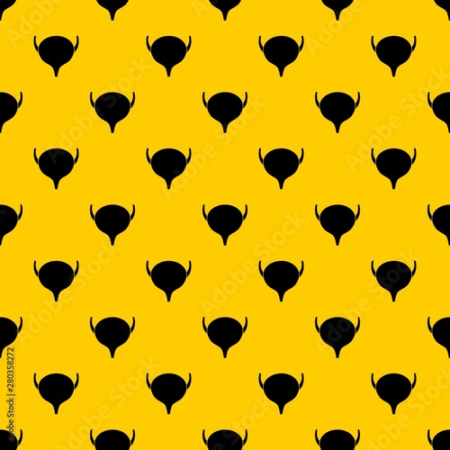Bladder pattern seamless vector repeat geometric yellow for any design