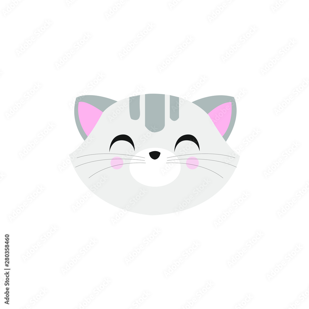 cute cat face , head pet friendly cute cat face , head pet friendly