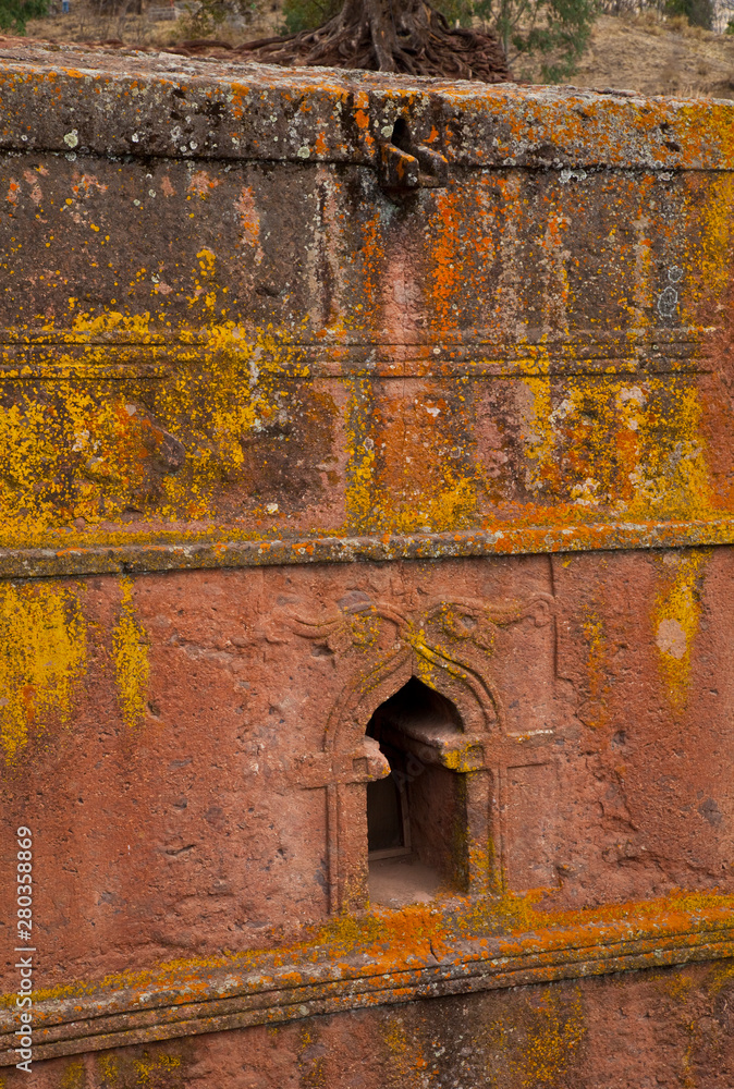 Iglesia Bete Georgis (San Jorge), Iglesias de Lalibela, Lalibela, Etiopia, Africa Stock Photo | Adobe Stock Iglesia Bete Georgis (San Jorge), Iglesias de Lalibela, Lalibela, Etiopia, Africa Stock Photo | Adobe Stock