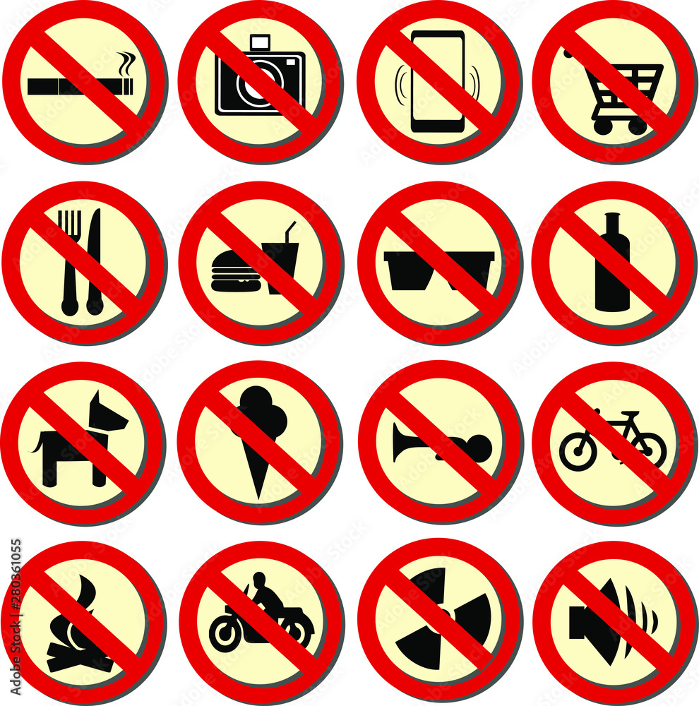 prohibited set