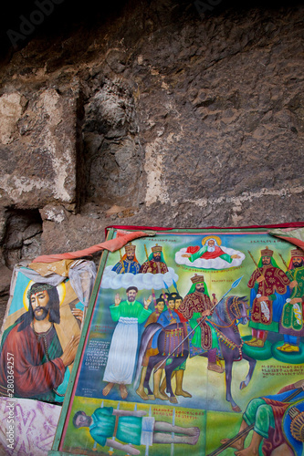 Monasterio Nakuto La'ab, Lalibela, Etiopia, Africa photo