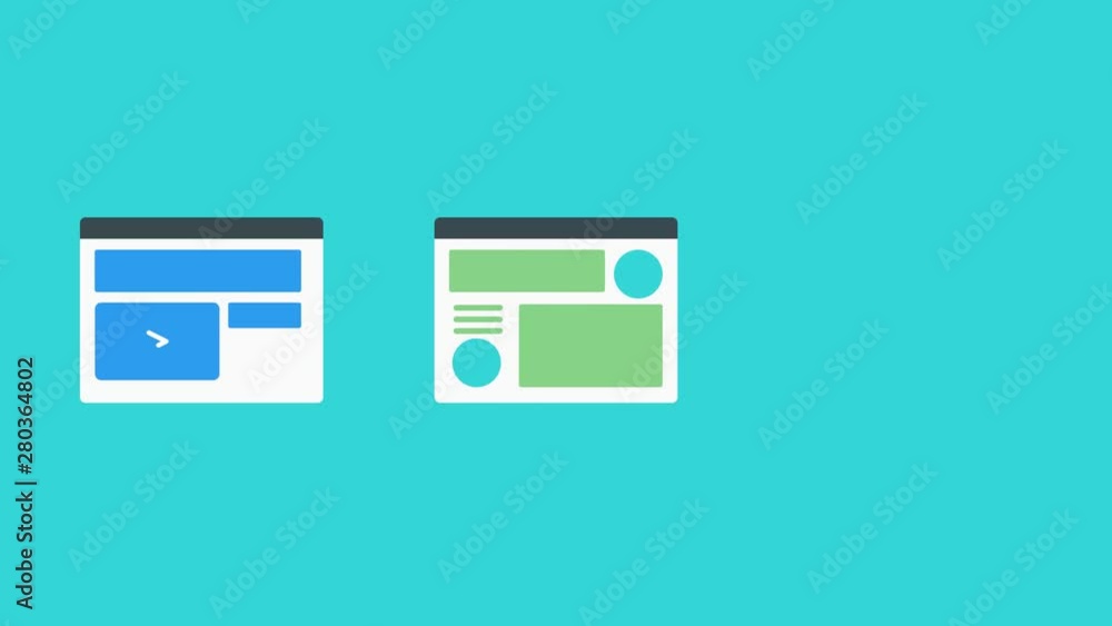 Back link building, seo and content marketing concept, animated video clip. Back link building, seo and content marketing concept, animated video clip.