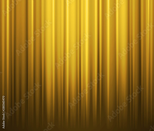 Yellow Curtain Background. Grunge fabric texture yellow background